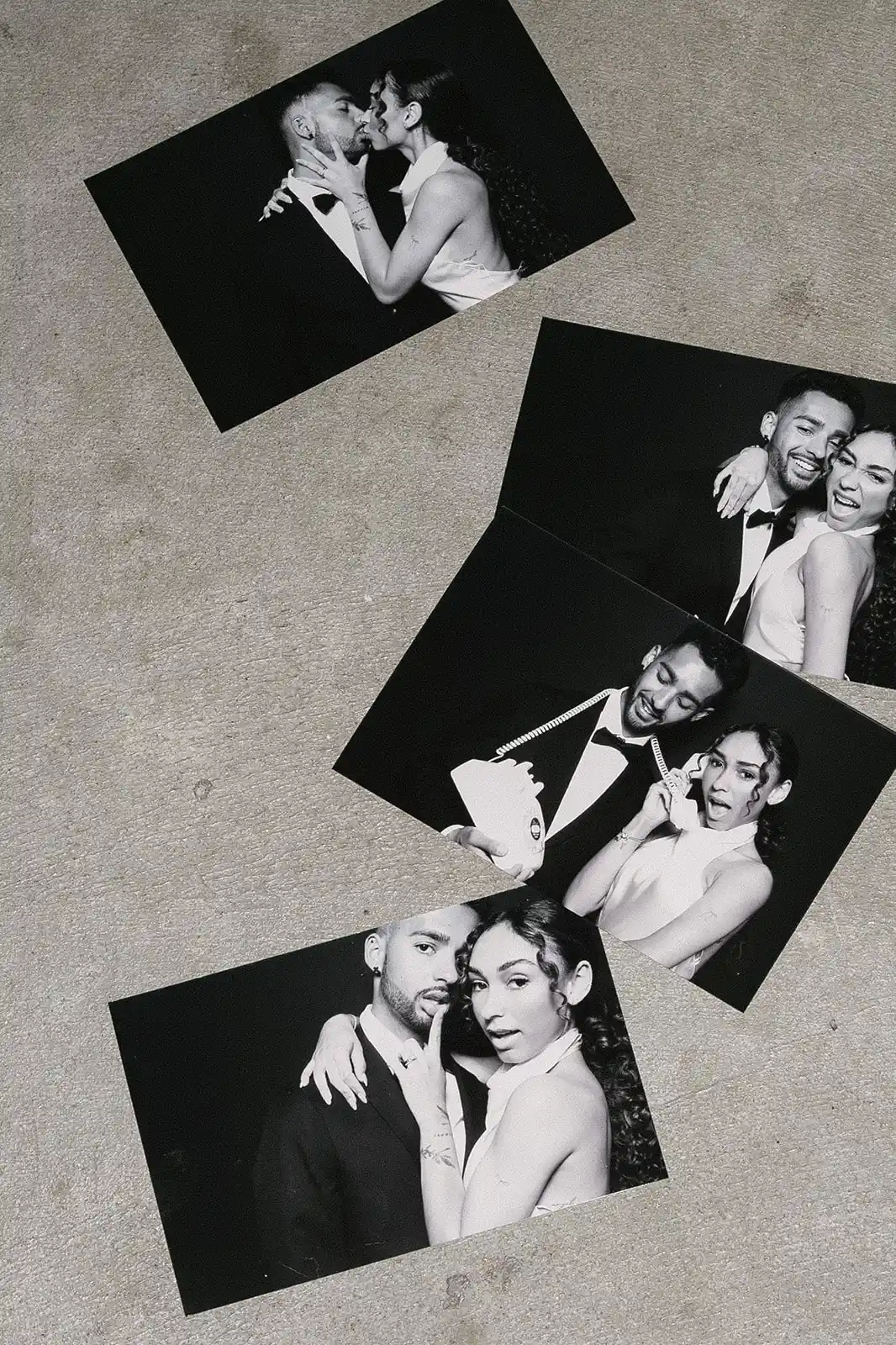 5 Ways to Use Photo Booth Photos in Your Wedding Decor — Captured Celebrations Los Angeles photo booth blog