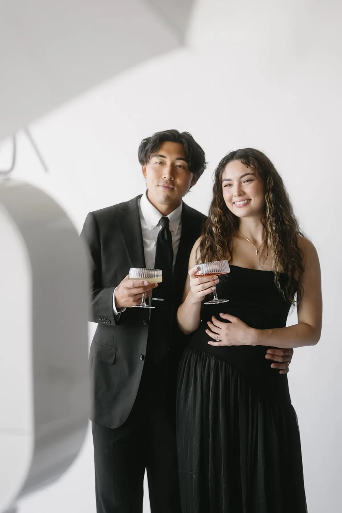 Glam photo booth experience for beauty and wellness event in Los Angeles with flattering ring lighting