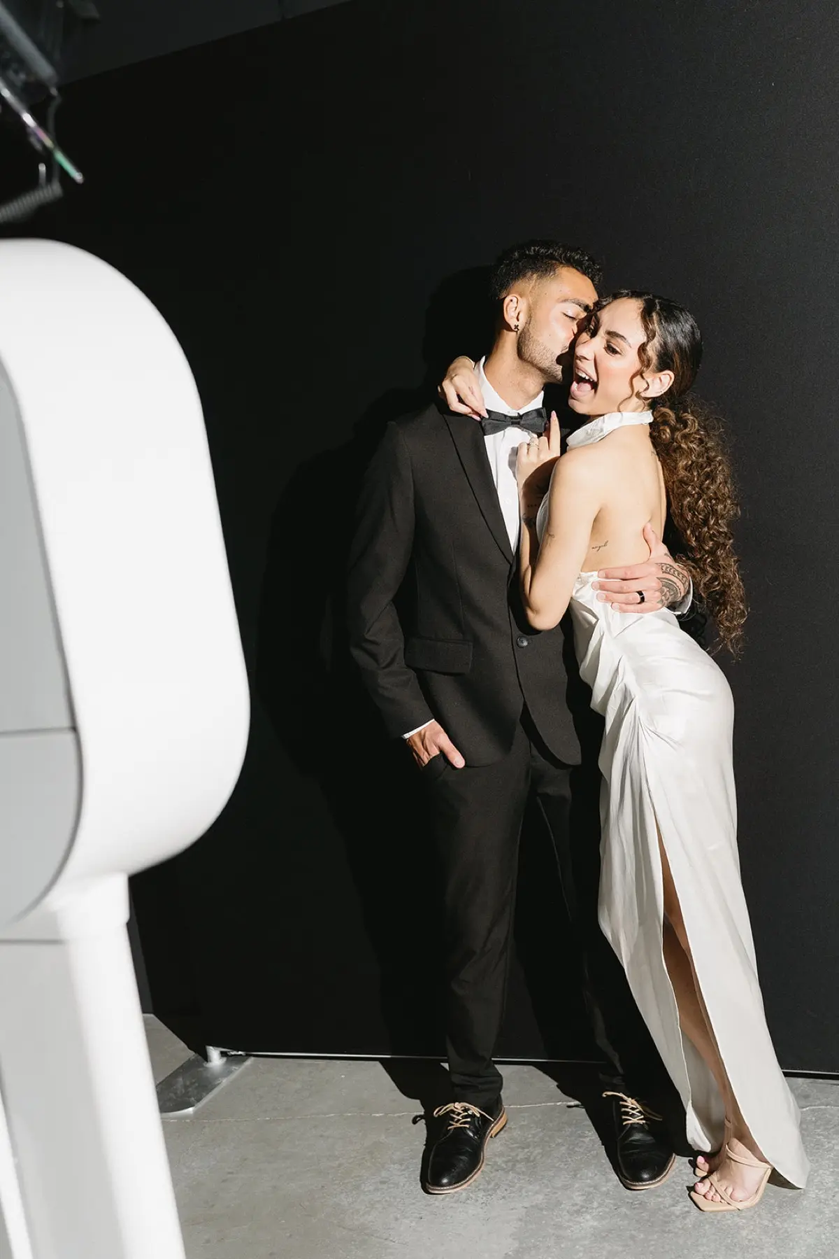 Music industry photo booth activation at a Los Angeles album release party