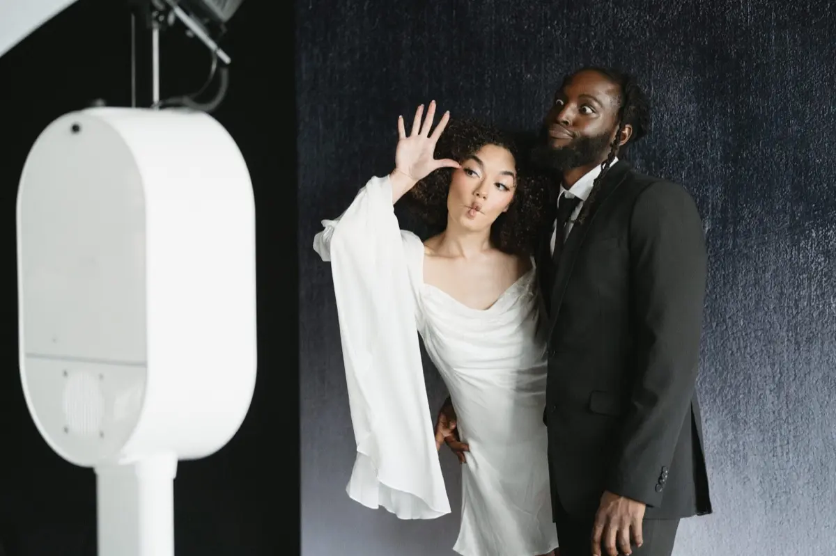 Captured Celebrations photo booth experience in Redondo Beach, CA