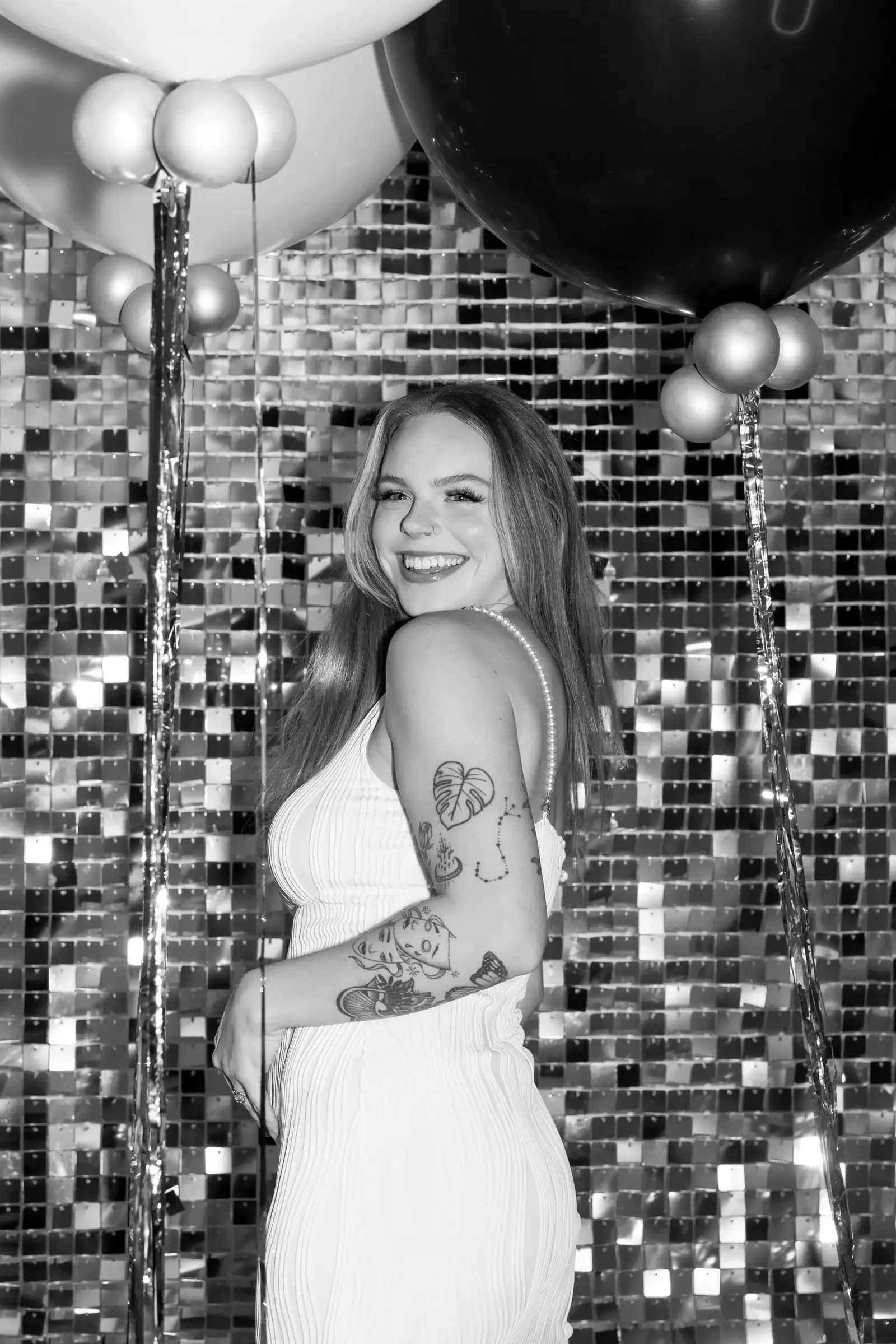 Glitter Photo Booth rental in Los Angeles — Captured Celebrations