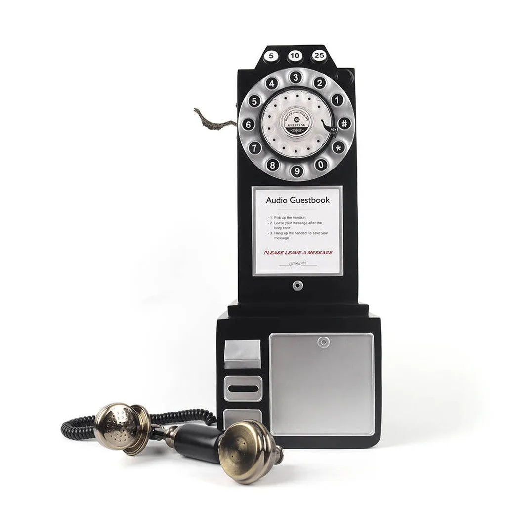 Audio guestbook table display at Los Angeles wedding venue — Captured Celebrations