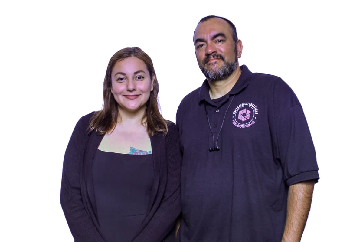 Photo booth rental for events in Van Nuys, California — Captured Celebrations