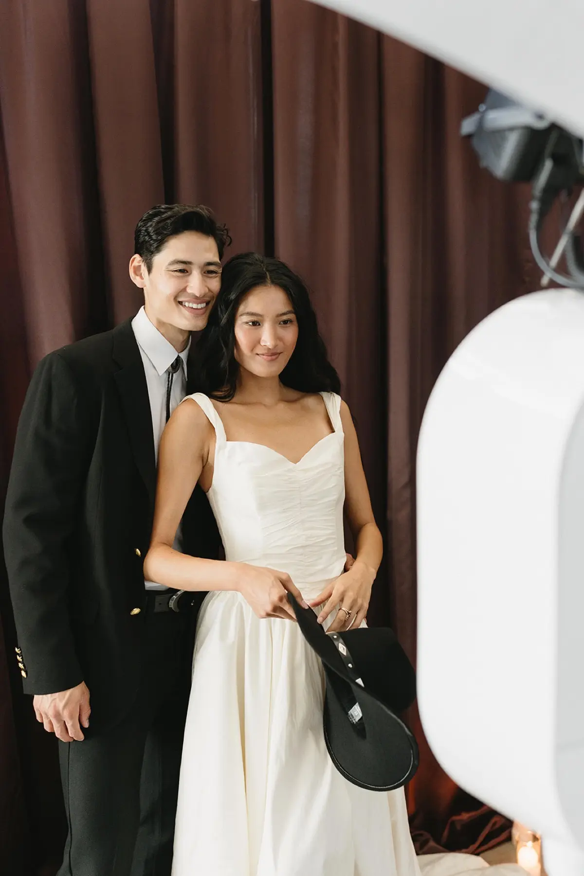 Photo booth setup at a Hacienda Heights event — Captured Celebrations