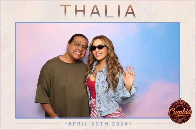 Celebrity event photo booth activation at Barnes & Noble The Grove Los Angeles April 2026